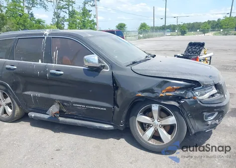 2015 Jeep Grand Cherokee Overland из США, поврежденный, VIN 1C4RJFCT9FC859740
